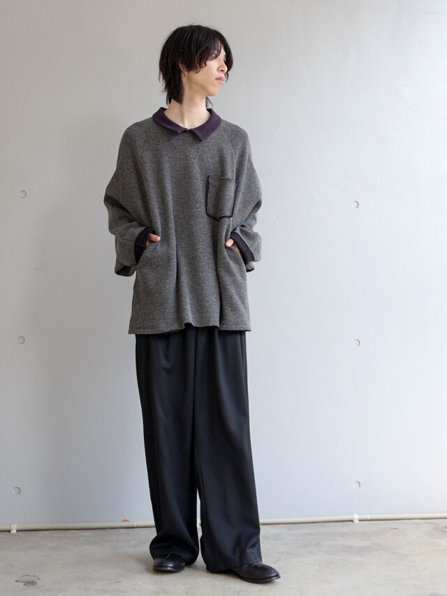 たうえくん 様JUHA 24AW 2TUCK WIDE EASY PANTS. 2TUCK WIDE EASY PANTS（スラックス）｜JUHA（ユハ）の