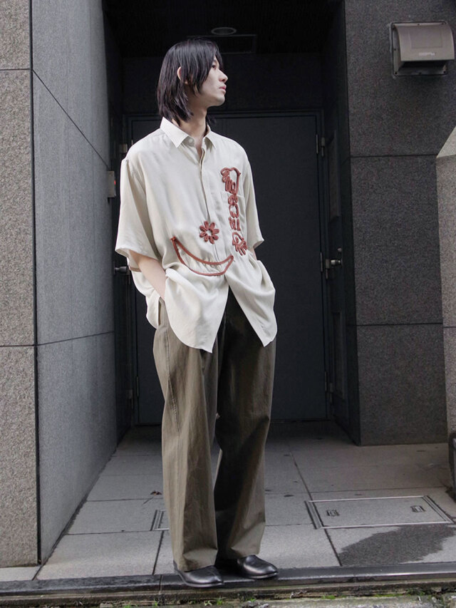 RAKINES ラキネス C×L Chino natural washer RAKINES ラキネス】C×L Chino natural washer-Richard col.14
