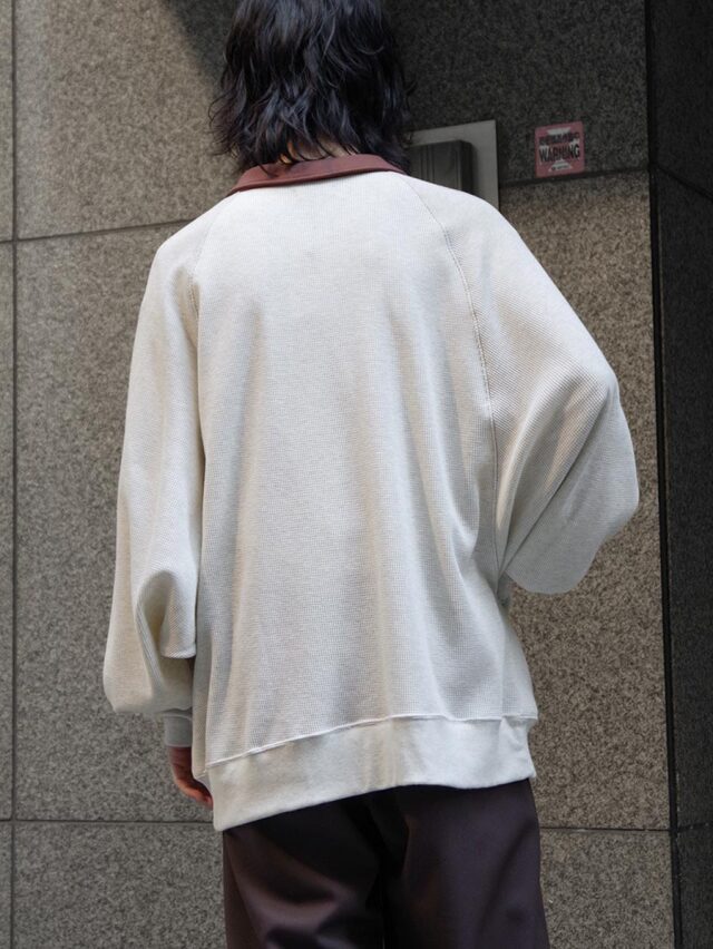 完売 EMAM Reverse Collar Raglan Tops EMAM（エマム） 