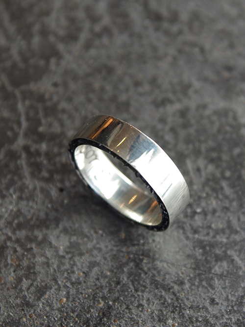 Garden of Eden (ガーデンオブエデン) "SIDE INLAY MOSAIC RING" - 6mm