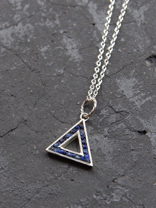 Garden of Eden (ガーデンオブエデン) "SILVER TRIANGLE NECKLACE" #ED-TS16-NK03
