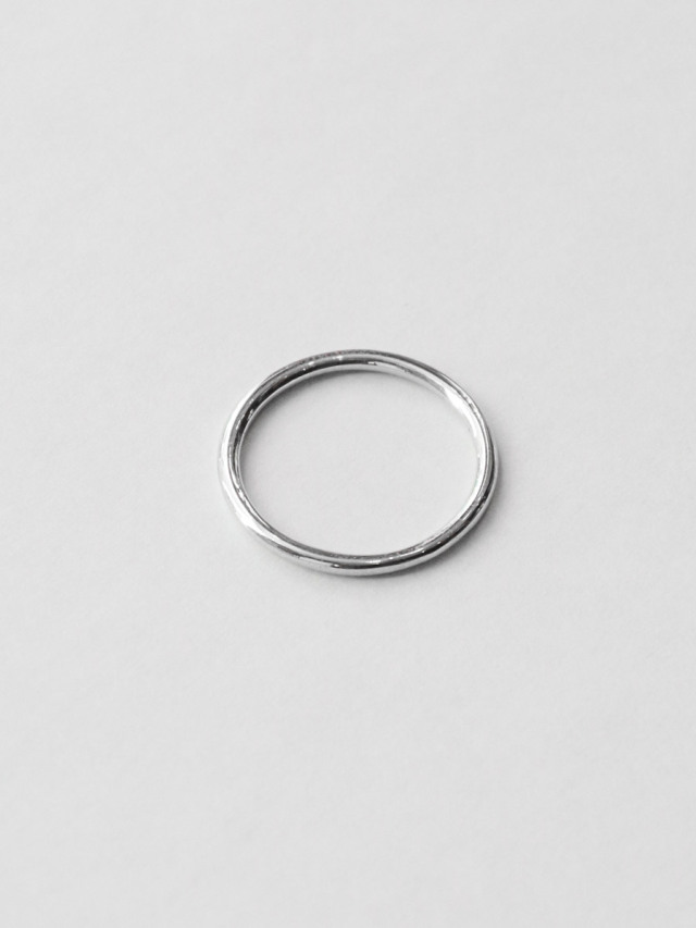 Garden of Eden "SILVER MINIMAL RING" #21AW-MMLR02