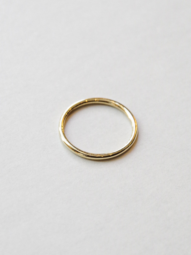 Garden of Eden "10K MINIMAL RING（YELLOW GOLD）" #21AW-MMLR02