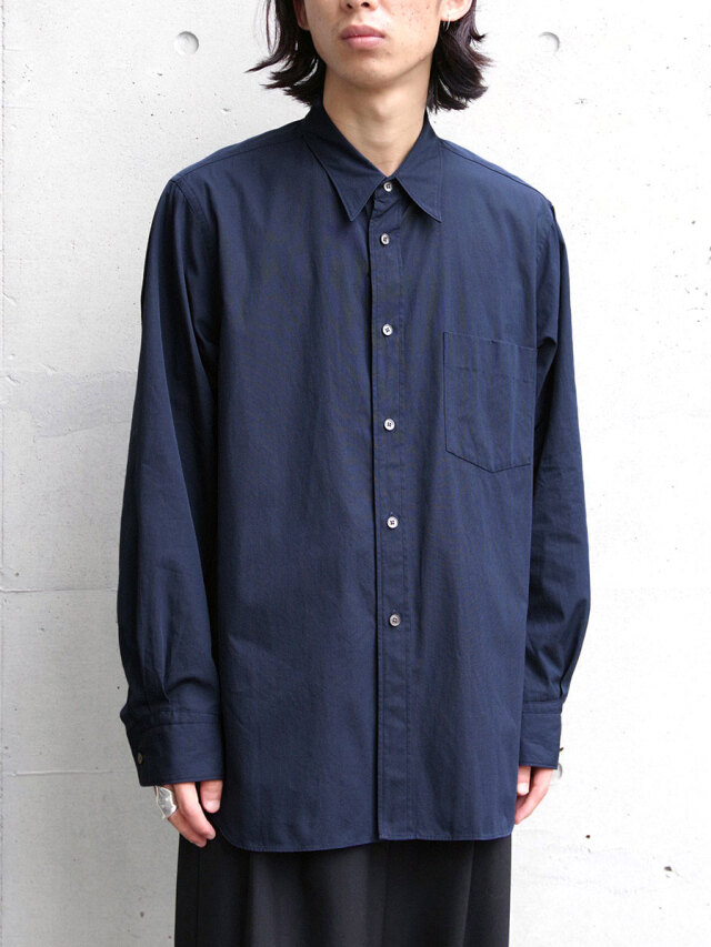 RAKINES "TRINITY CHAMBRAY - R-SHIRT" - DEEP SEA