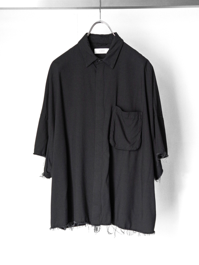 THE JEAN PIERRE "Signature 11XL SS Shirt(RAYON)" - FADE BLK