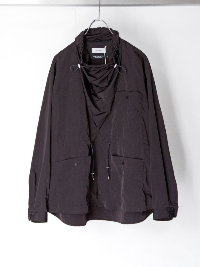 THE JEAN PIERRE "Off Turtle Tech Shirt" - DARK BROWN