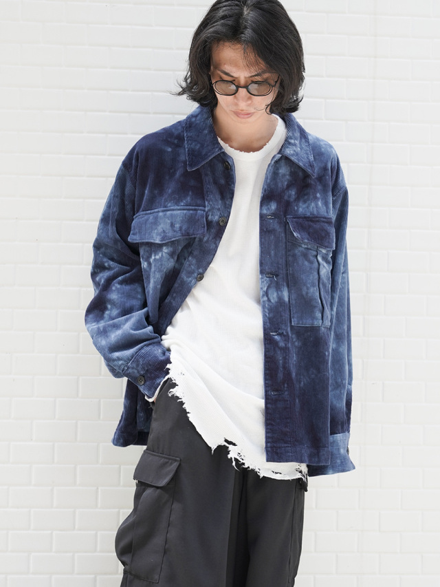 jieda シャツ JieDa シャツ SIDOGRAS CUTTING SHIRT メンズ : ZOZOTOWN Yahoo