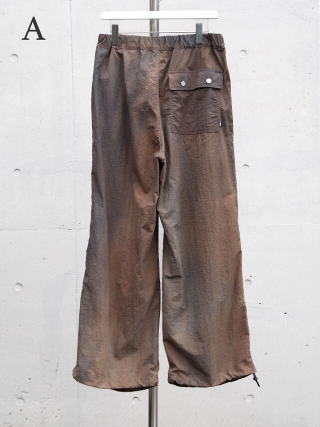 25ss JIEDA NYLON PARACHUTE PANTS サイズ2