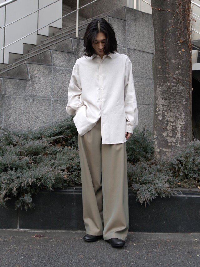 パンツ JUHA 2TUCK WIDE EASY PANTS 2025SS JUHA (ユハ) 