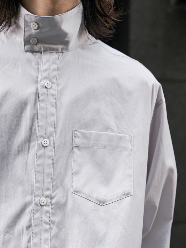 Juha ¥25,300 HIGH NECK BROAD SHIRTS 2023AW JUHA (ユハ) 