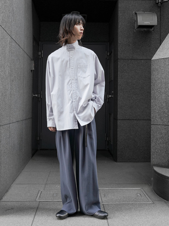 Juha ¥25,300 HIGH NECK BROAD SHIRTS 2023AW JUHA (ユハ) 