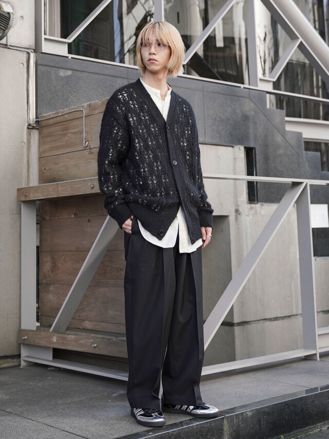 JUHA BOTANICAL SWITCHING CARDIGAN カーディガン juha（ユハ）の