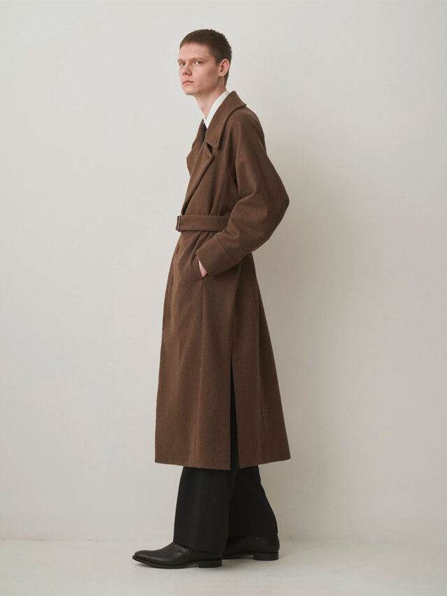 ユハJuha チェスターコート JUHA/ユハ】LAME TWEED EXTREME OVER COAT（チェスターコート