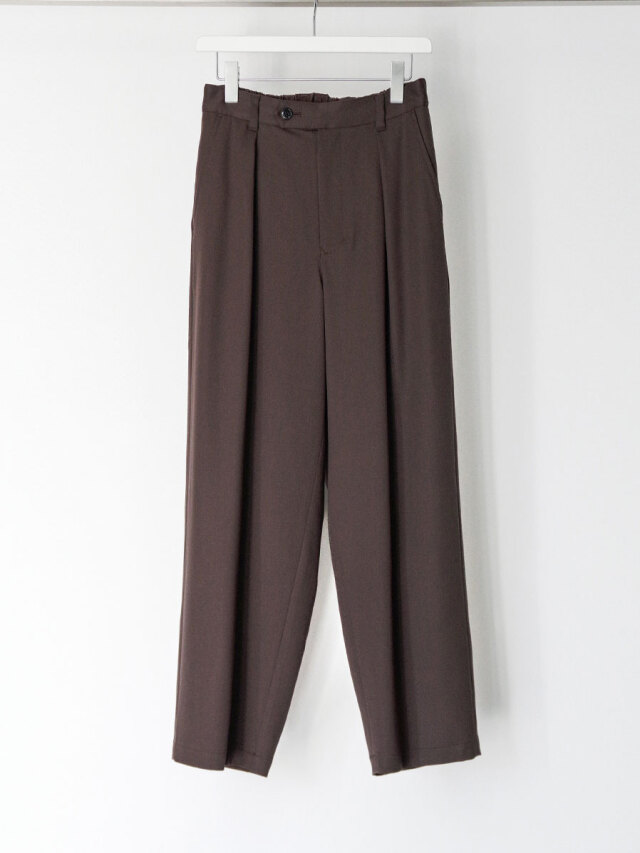JUHA "BALLOON DRAPE PANTS" - BROWN