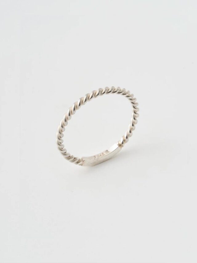 JUHA "RING - TWIST" - SILVER