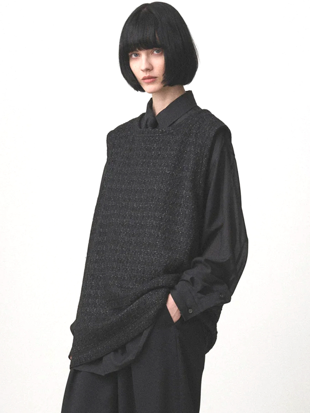 JUHA "SUMMER TWEED P/O VEST"