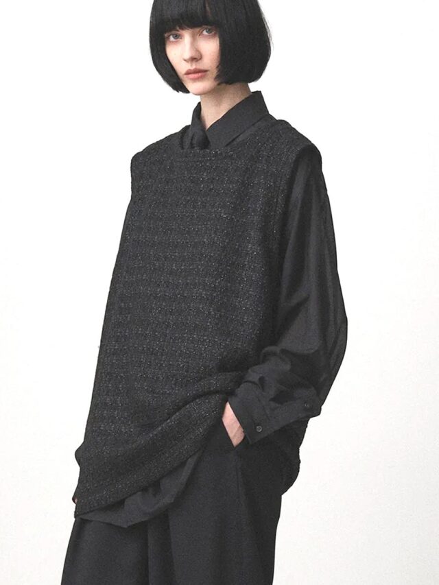 JUHA "SUMMER TWEED P/O VEST"