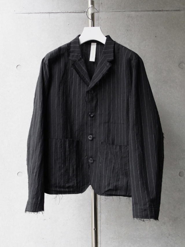 SHINYAKOZUKA "SILLY SACK COAT" - PIN STRIPE