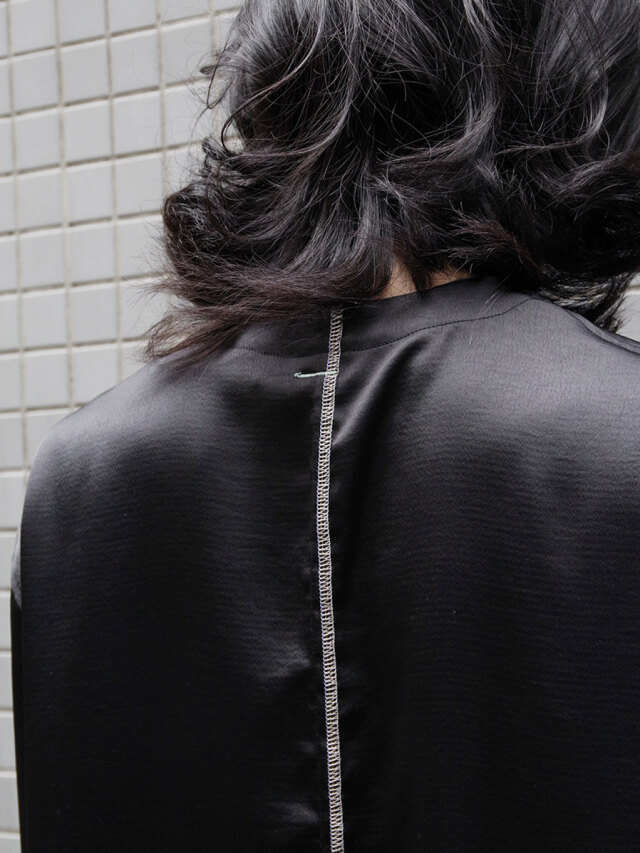 新品タグ付 シンヤコヅカ 日本製 Sシャツ黒 SLEEPING SHIRT 2024SS】 SHINYAKOZUKA （シンヤコヅカ） 