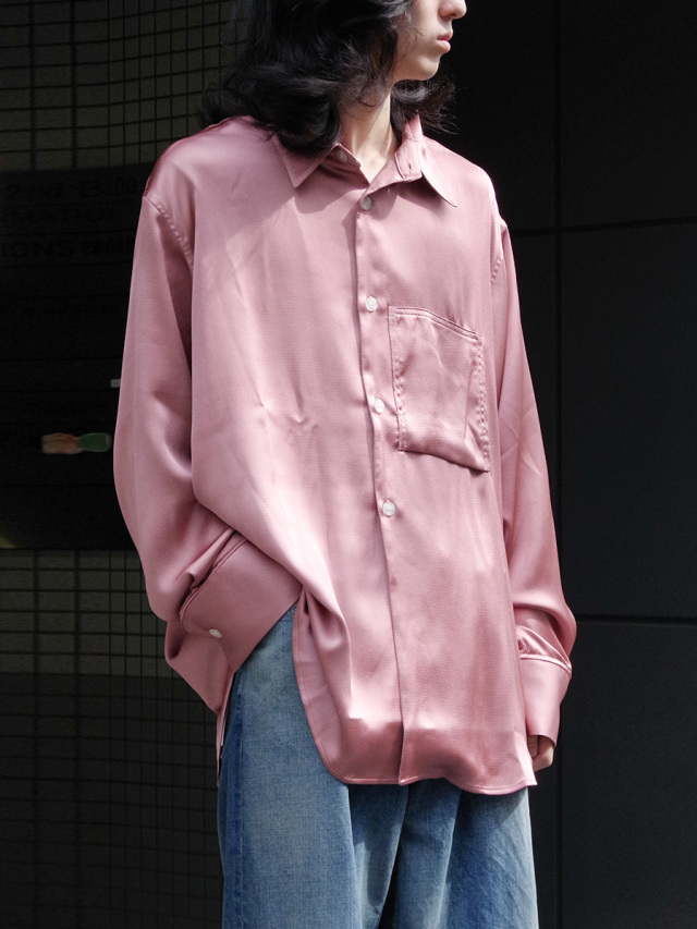 SHINYAKOZUKA "HIS SHIRT" - PINK（SATIN）