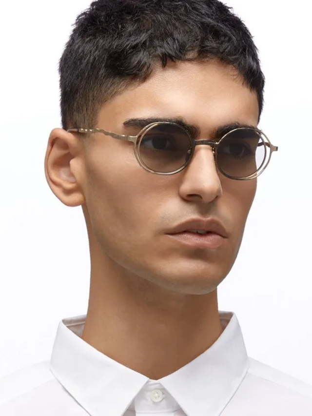 KUBORAUMクボラム　mask h22 メガネ　サングラス KUBORAUM（クボラム） 伊達メガネ メガネ 眼鏡 Mask P2 (HH GM) メンズ