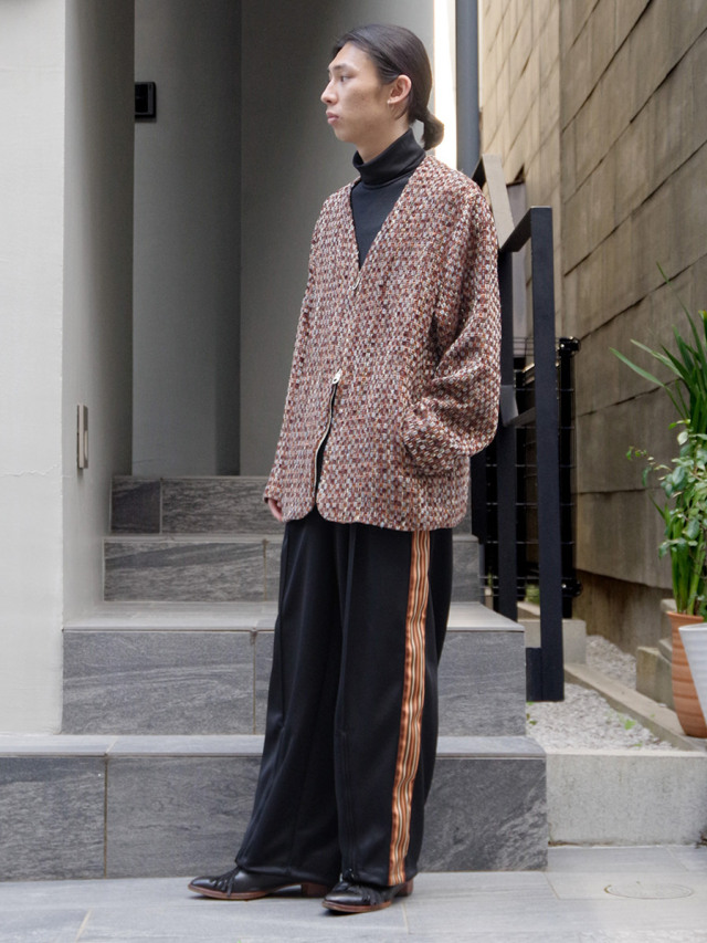 2022AW】 LEH (レー) 直販値下げ Leh 破格 ワイドトラックパンツ oviestudio別注 22ss その他