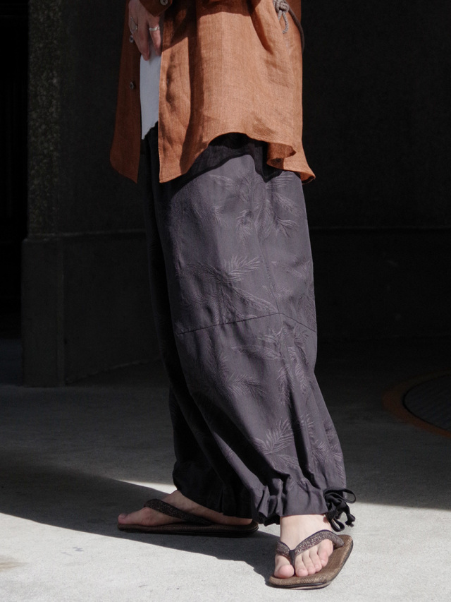 パンツ Leh band wide slacks 22SS LEH レー 