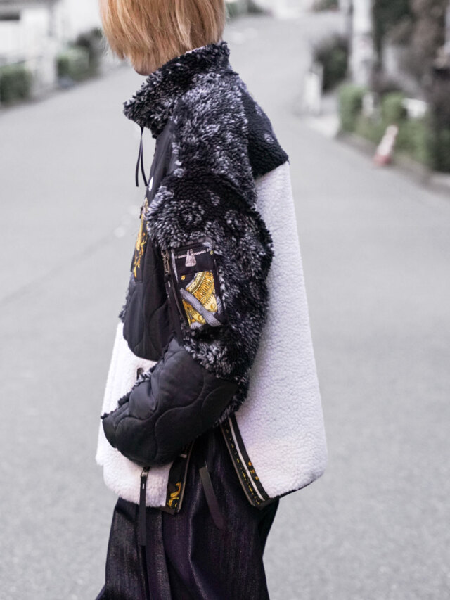 ジャケット・アウター Wool Boa Fleece Field Jacket nanamica / Wool Boa Fleece Field Jacket