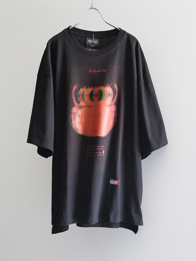 LEH "Contemporary Big Size Slit T-SH" - Black