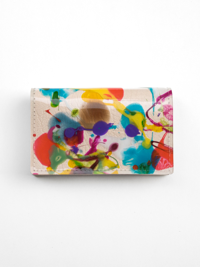 macromauro "PAINT CARD CASE" - NUME/B