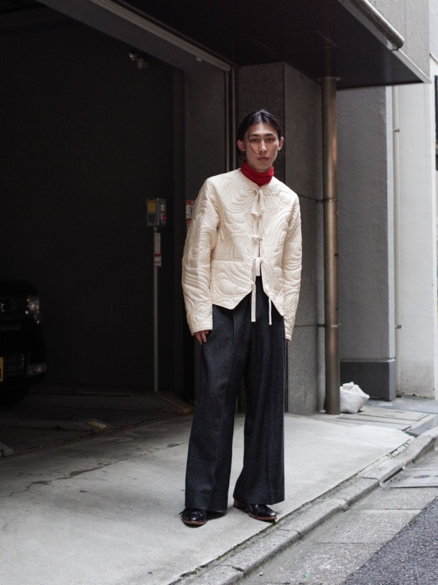 MASU 21AW PSYCHEDELIC QUILTING BLOUSON