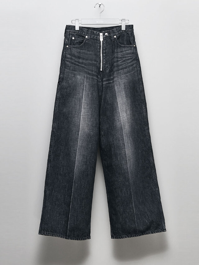 MASU "BAGGY FIT JEANS" - FADED BLACK