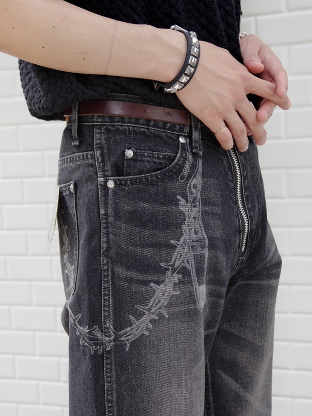 新品 MASU MASUBOYS BOOT-CUT JEANS FADED 50 2023AW】 MASU (マス/エムエーエスユー) 