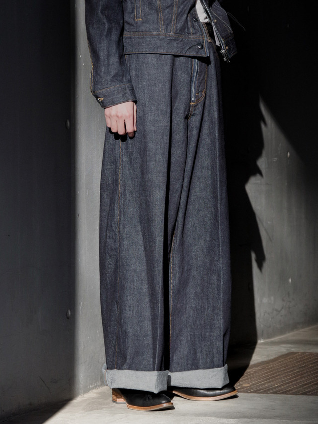 MASU "BAGGY FIT JEANS" - INDIGO