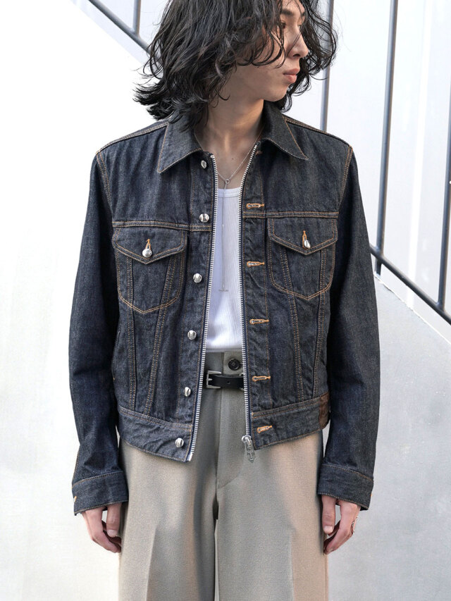 MASU "DENIM TRUCKER JACKET" - INDIGO