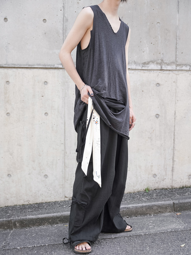 新品 MASU GALAXY SILK SCARF ブラック シルク スカーフ 2023SS】 MASU (マス/エムエーエスユー) 