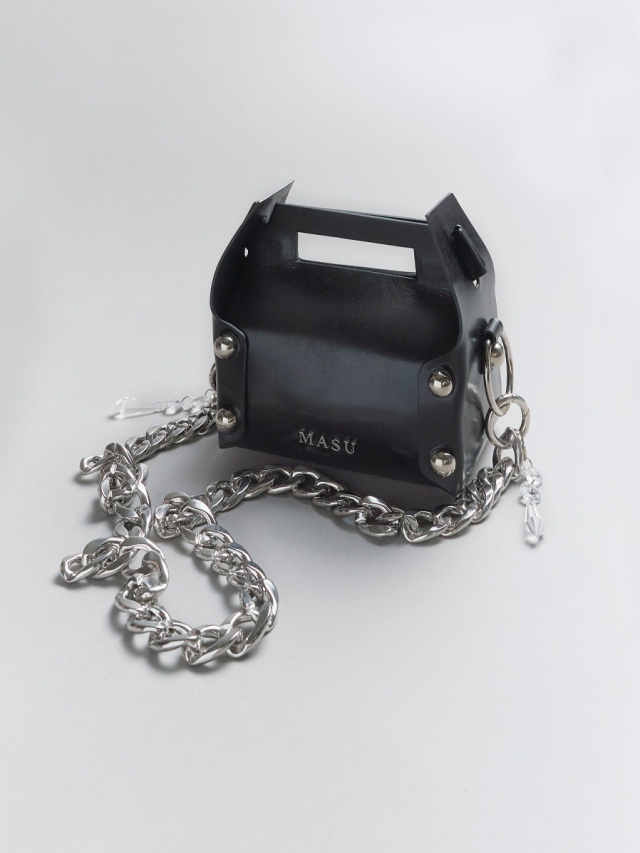 MASU "LEATHER CAKE MINI BAG"