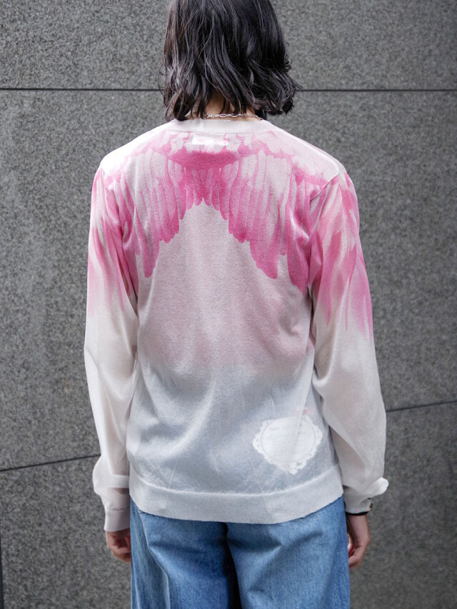 MASU（エムエーエスユー）のCLEAR ANGEL WING SWEATER CLEAR