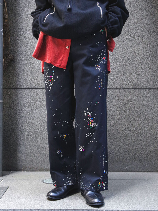 MASU "GALAXY STRAIGHT TROUSERS"