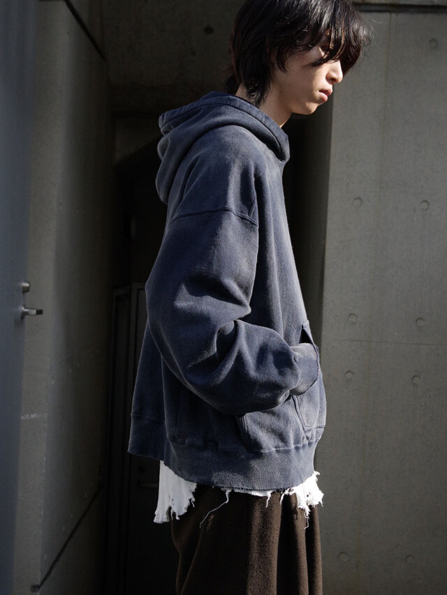 25ss アンセルム ancellm DRILL HOODIE JACKET ANCELLM - DRILL HOODIE JACKET | BLACK | ジャケット | NapsNote