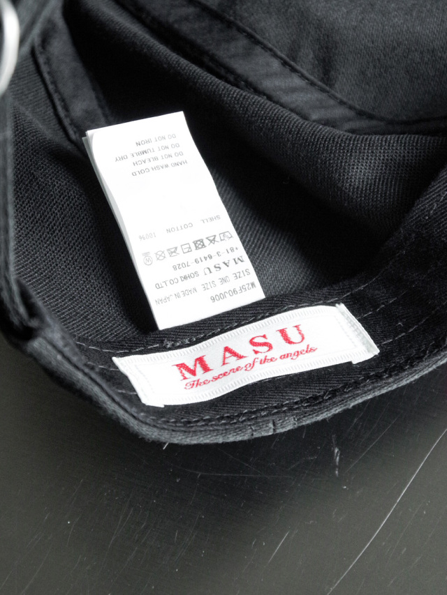 2025AW】 MASU (マス/エムエーエスユー) 