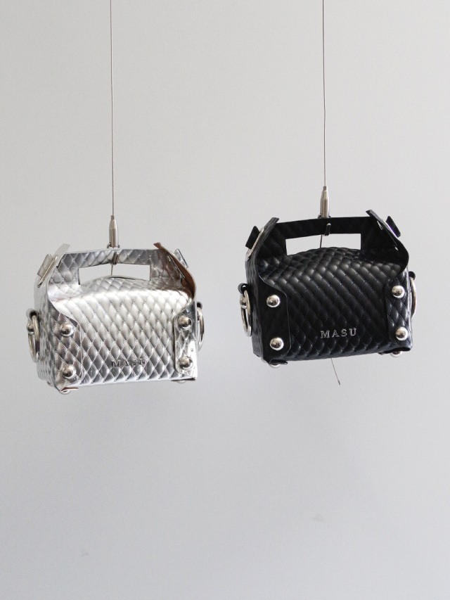 MASU LEATHER CAKE BAG(大)     数回使用 MASU】LEATHER CAKE BAG -Amanojak.