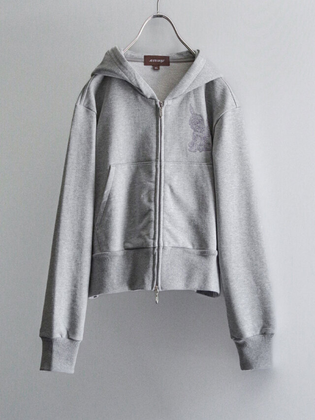 MASU "MB ZIP-UP HOODIE" - GRAY