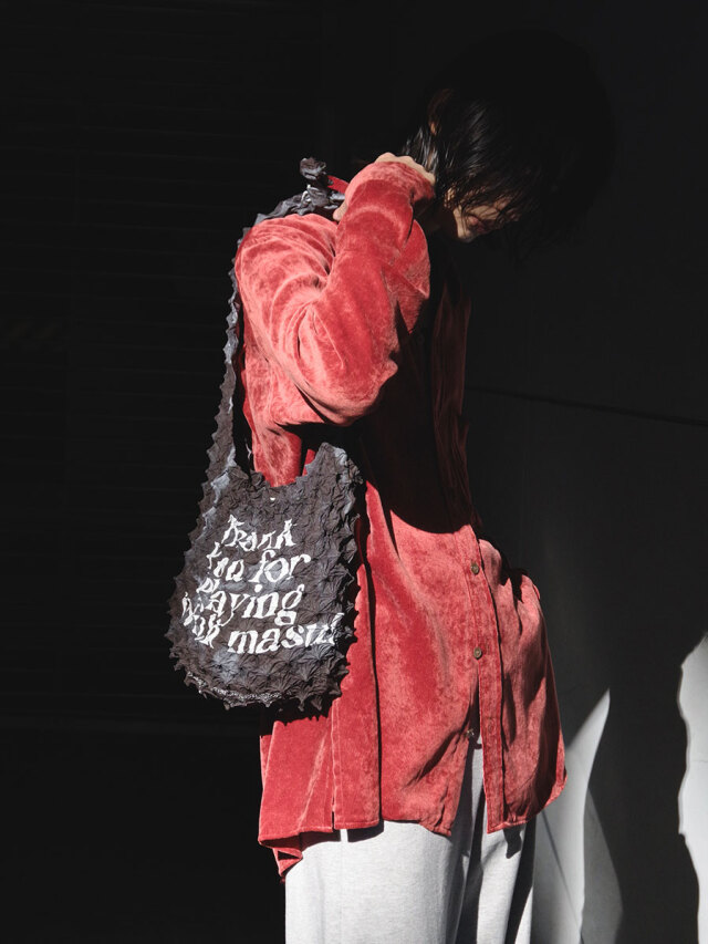 バッグ MASU 25aw SPIKY NEWTON BAG 25AW】MASU SPIKY NEWTON BAG - WHITE | NOUVERTEmagazine