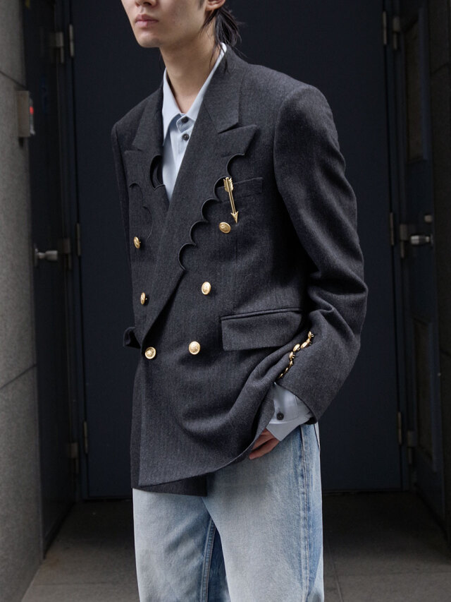 ‼️新品未使用‼️MASU 25AW CRATER TAILORED JACKET CRATER TAILORED JACKET