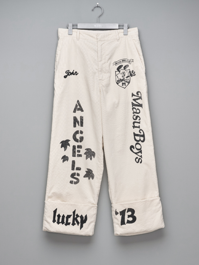 パンツ MASU 25ss pants 2025SS】 MASU (マス/エムエーエスユー) 