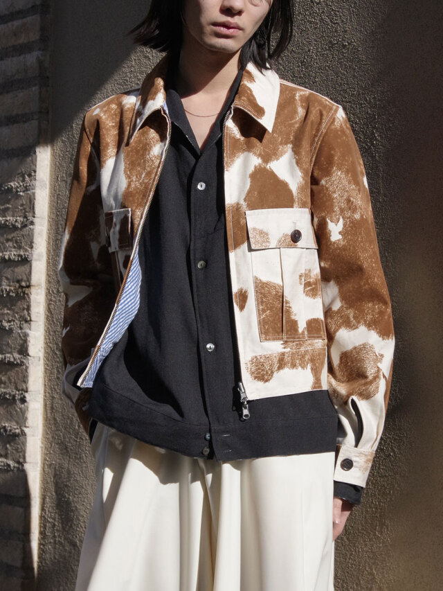 ジャケット・アウター MASU FLOCKY RAINBOW WEB COVERALL MASU(エムエーエスユー)のFLOCKY WEB COVERALL BLACKの通販