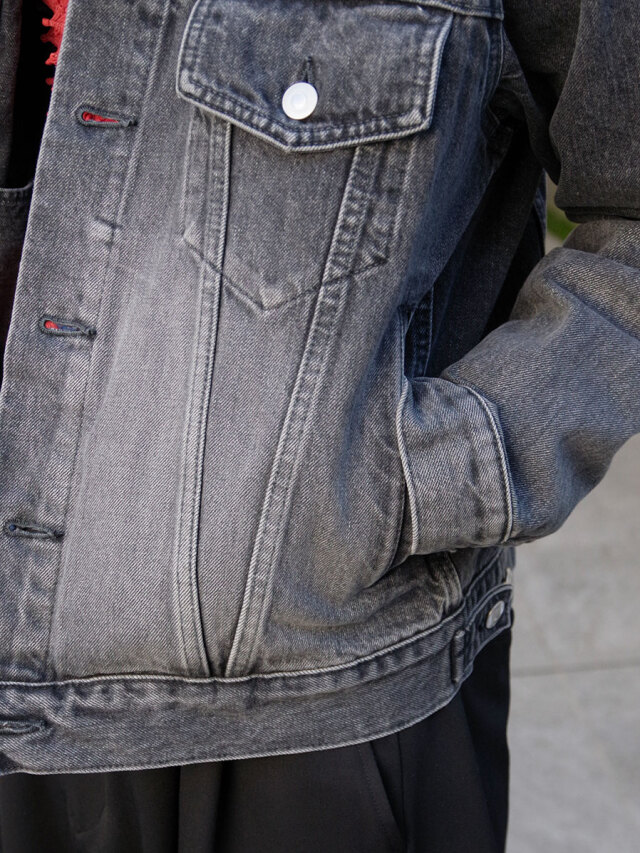 25ss MASU BOYS DENIM JACKET / BLK サイズ44 MASU エムエーエスユー SS25 “MASU BOYS