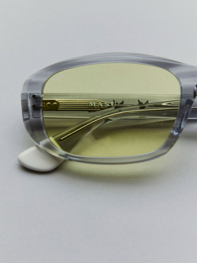 MASU B17 BLANC LNT サングラス グレー/マーブル 2025SS】 MASU (マス/エムエーエスユー) 