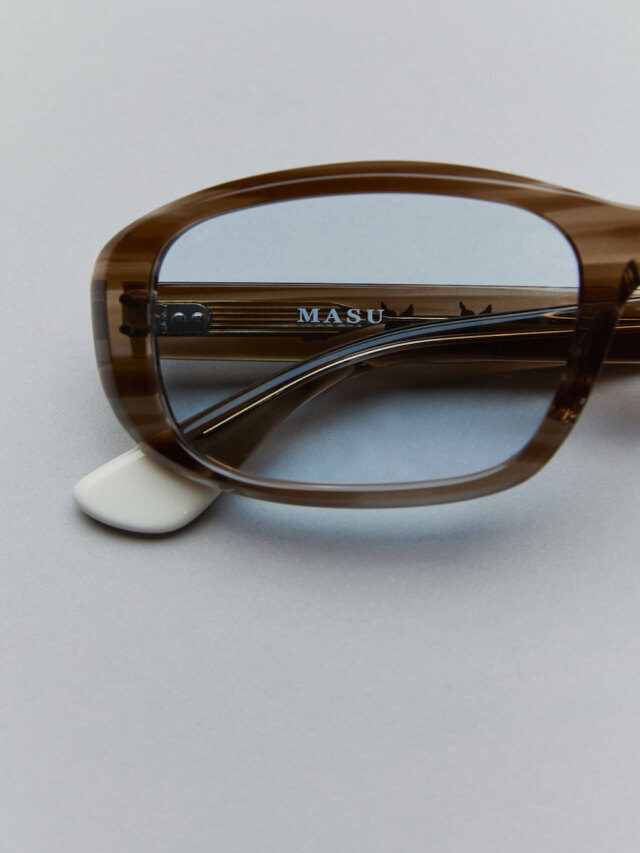 Masu blanc ブラウン サングラス 入荷情報]MASU×BLANC コラボサングラス 只今より販売開始